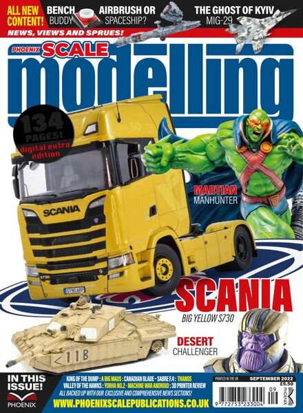 Phoenix Scale Modelling – September 2022 Cover