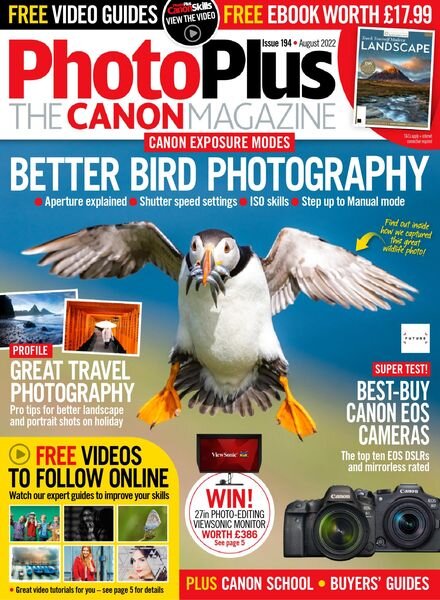 PhotoPlus The Canon Magazine – August 2022 Cover