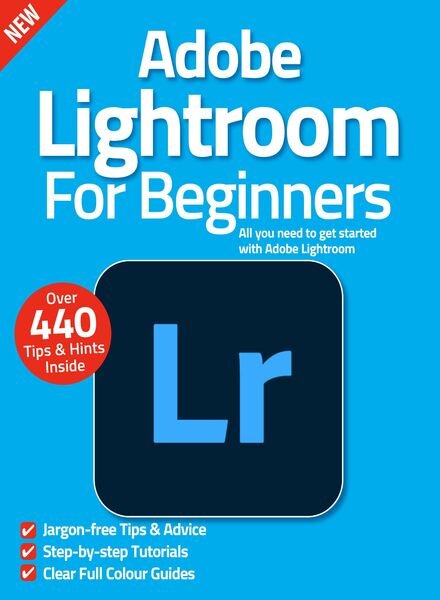 Photoshop Lightroom For Beginners – July 2022 Cover