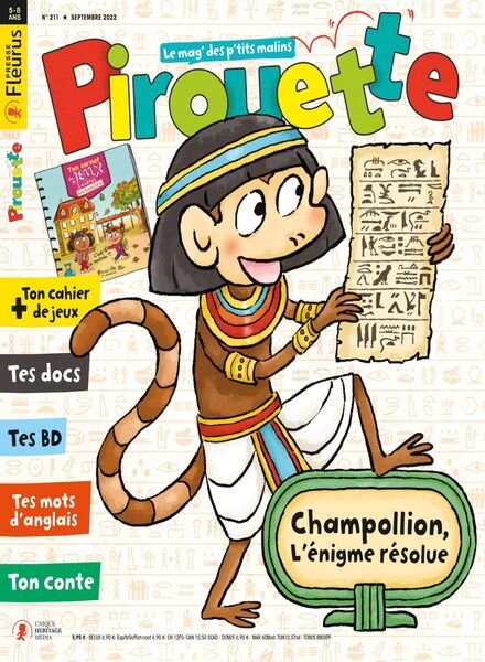 Pirouette – aout 2022 Cover