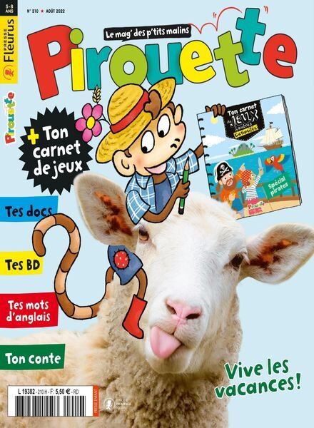Pirouette – juillet 2022 Cover