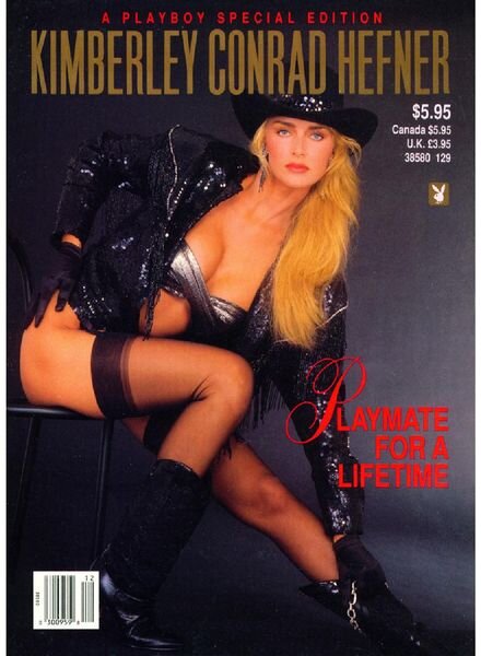 Playboy Kimberley Conrad Hefner – 1989 Cover