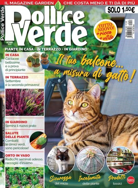 Pollice Verde – settembre 2022 Cover