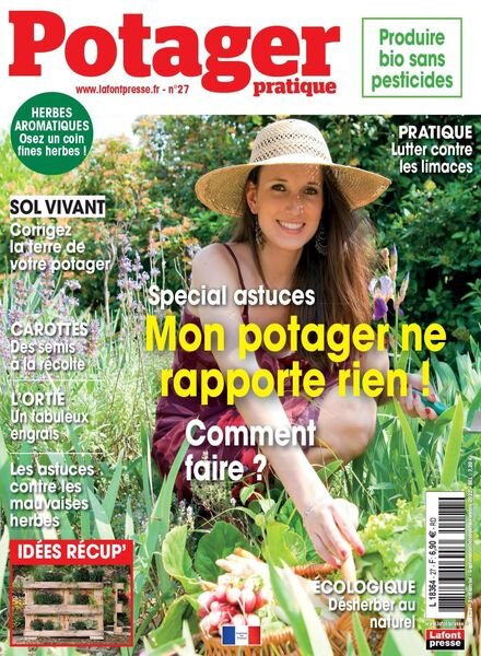 Potager Pratique – aout 2022 Cover