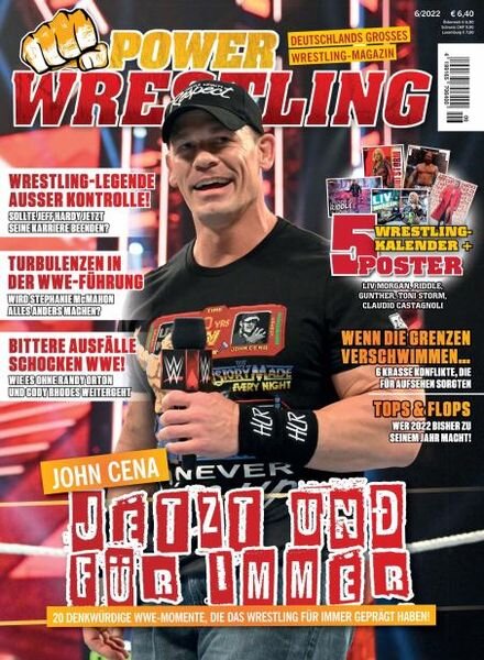 Power-Wrestling – Juli 2022 Cover