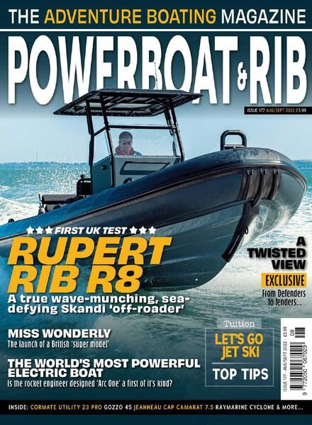 Powerboat & RIB – August 2022 Cover