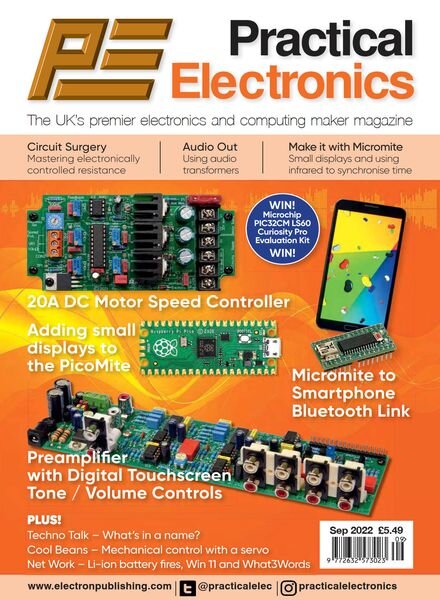 Practical Electronics – September 2022 Cover