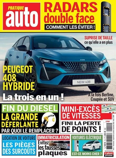 Pratique auto – 01 aout 2022 Cover