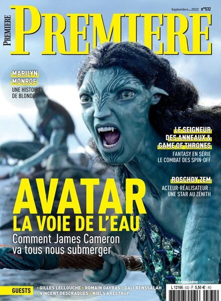 Premiere – Septembre 2022 Cover