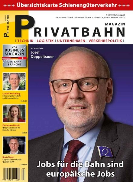 Privatbahn Magazin – Juli-August 2022 Cover