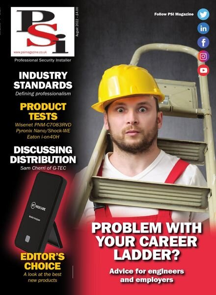 Proffessional Security Installer – August 2022 Cover