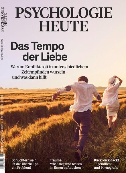 Psychologie Heute – 10 August 2022 Cover