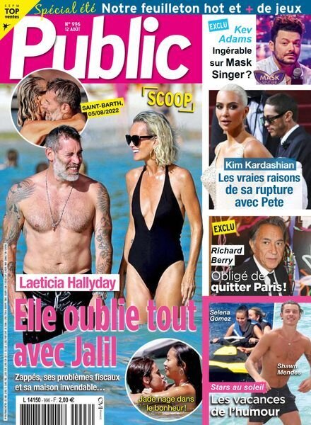 Public – 12 aout 2022 Cover