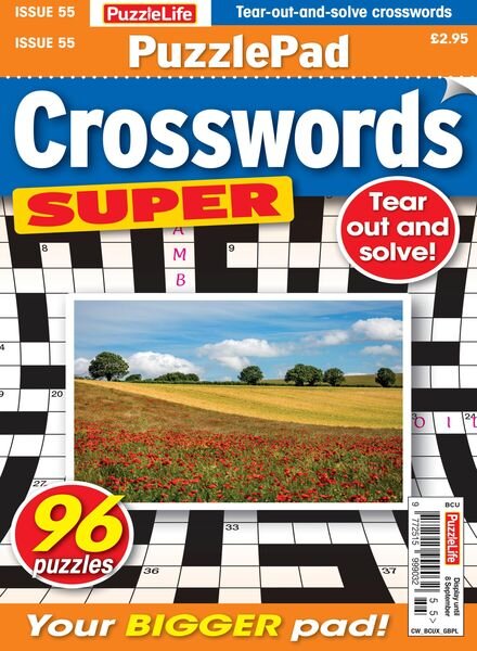PuzzleLife PuzzlePad Crosswords Super – 11 August 2022 Cover