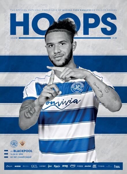 QPR Official Programmes – QPR v Blackpool – 16 August 2022 Cover