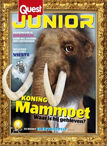 Quest Junior – augustus 2022 Cover