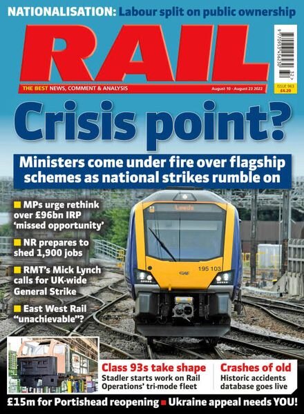 Rail – August 06 2022 Cover