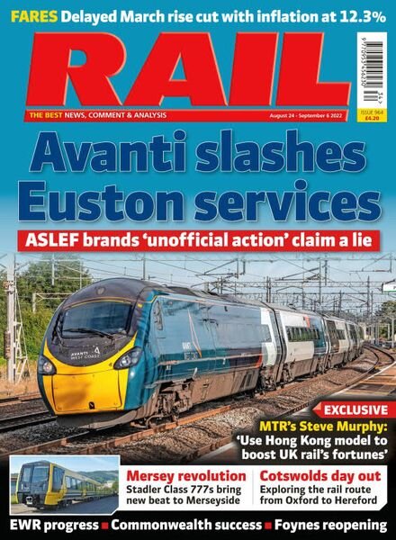 Rail – August 20 2022 Cover
