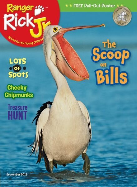 Ranger Rick Jr – September 2018 Cover