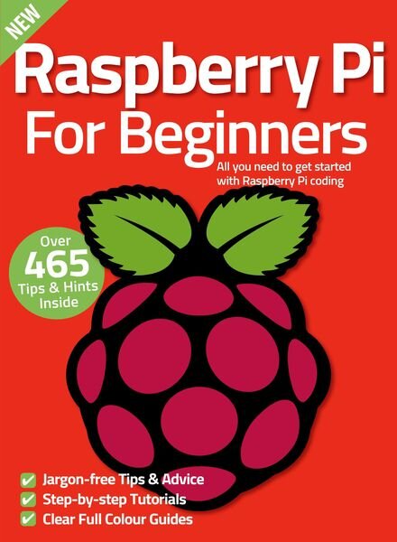 Raspberry Pi For Beginners – July 2022 Cover