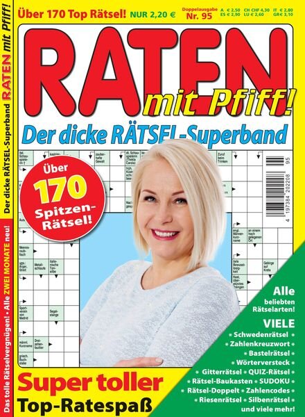 Raten mit Pfiff! – August 2022 Cover