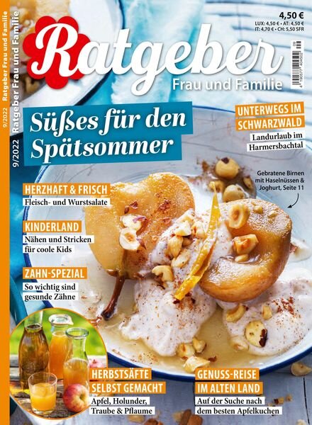 RATGEBER Frau und Familie – August 2022 Cover