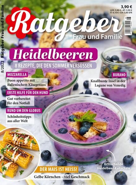 RATGEBER Frau und Familie – Juli 2022 Cover