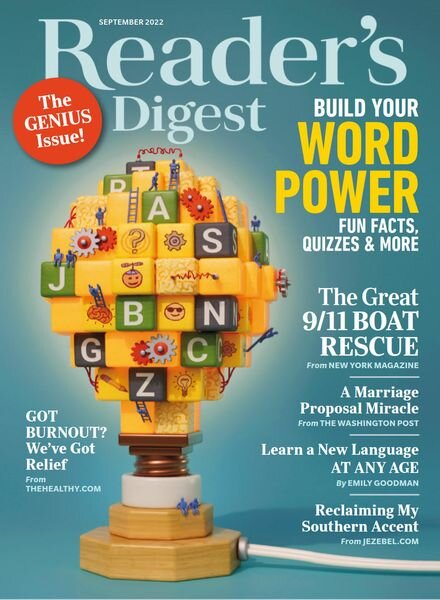 Reader’s Digest USA – September 2022 Cover