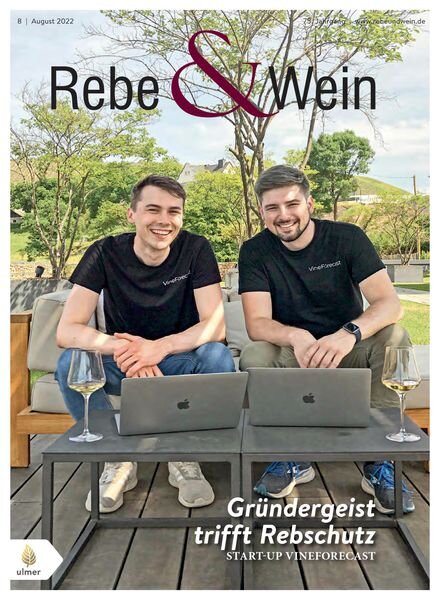 Rebe & Wein – August 2022 Cover