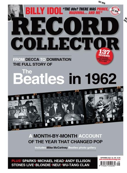 Record Collector – September 2022 Cover