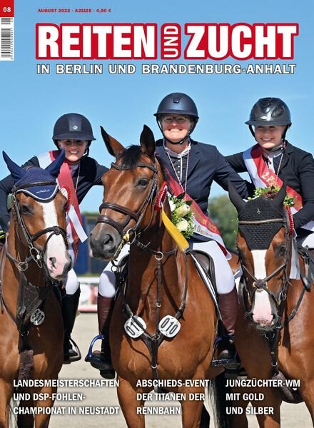 REITEN und ZUCHT – August 2022 Cover