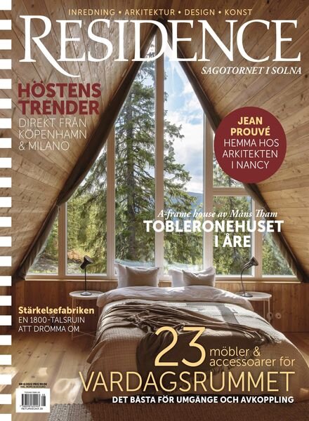Residence – augusti 2022 Cover