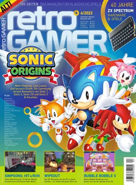 Retro Gamer Germany – September 2022 Cover