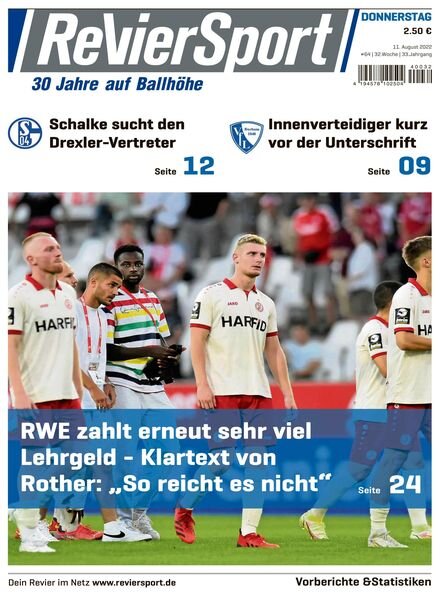 RevierSport – 11 August 2022 Cover