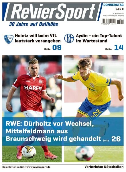 RevierSport – 18 August 2022 Cover