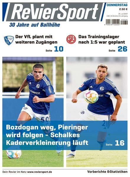 RevierSport – 28 Juli 2022 Cover