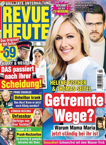 Revue Heute – Juli 2022 Cover