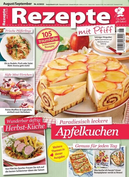 Rezepte mit Pfiff – 04 August 2022 Cover