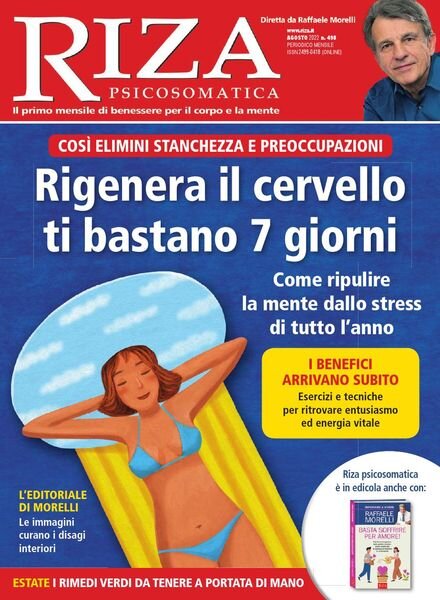 Riza Psicosomatica – Agosto 2022 Cover