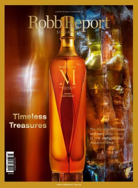 Robb Report Singapore – August 2022 Cover
