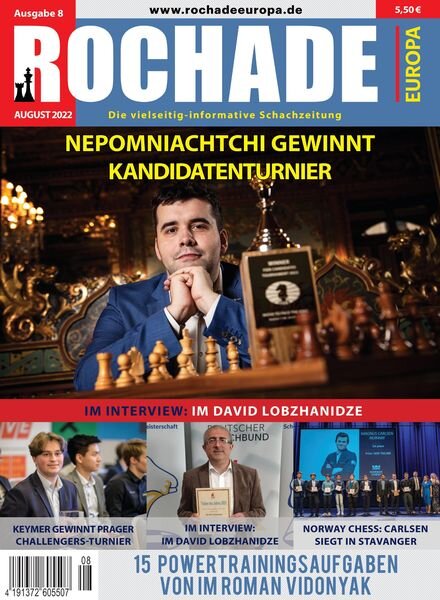 Rochade Europa – 29 Juli 2022 Cover