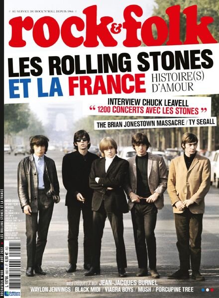 Rock & Folk – aout 2022 Cover