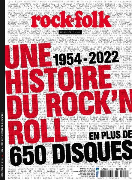 Rock & Folk – Hors-Serie – N 41 2022 Cover