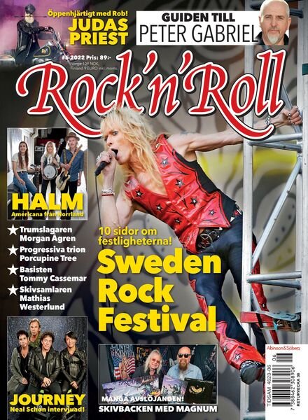 Rock’n’Roll Magazine Sverige – 26 juli 2022 Cover