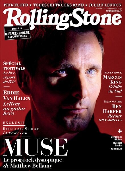 Rolling Stone France – septembre 2022 Cover