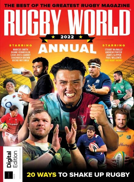 Rugby World – The 2022 Annual Cover