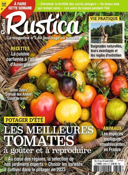 Rustica – 12 aout 2022 Cover