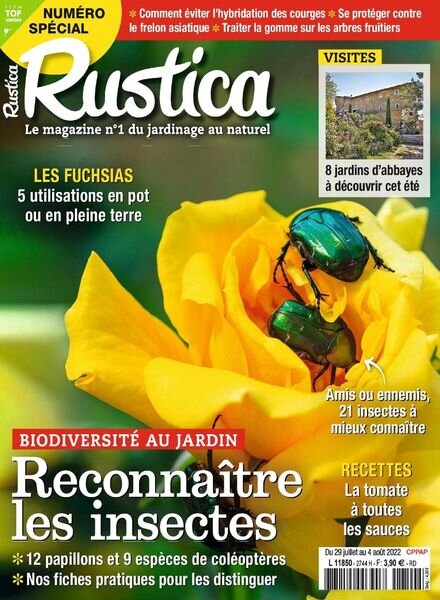 Rustica – 29 juillet 2022 Cover