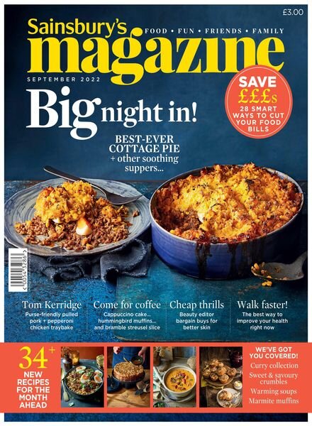 Sainsbury’s Magazine – August 2022 Cover