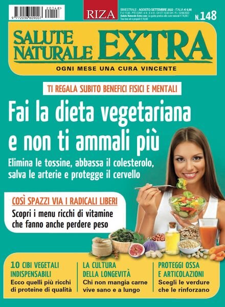 Salute Naturale Extra – Agosto 2022 Cover